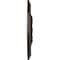 Ekena Millwork Tomango Egg & Dart Medallion (Canopies up to 6 3/4"), 27 7/8"OD x 3 7/8"ID x 2 1/2"P, Stone Hearth CM27TOSHC - alternate 2